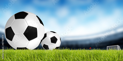 soccer and football background