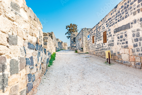 Roman ruins of Umm Qais in northern Jordan.