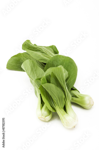 Chinese Cabbage group on background