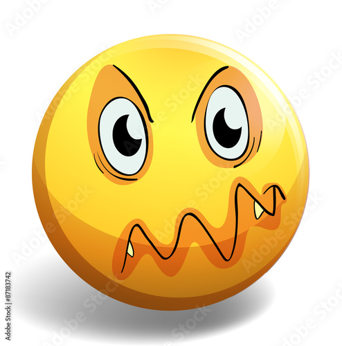 Angry face