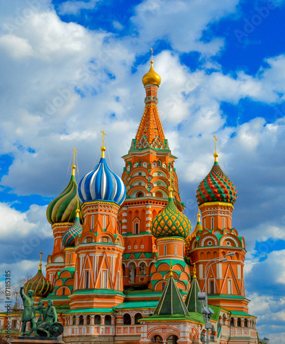 Saint Basil s Cathedral at Red Square in Moscow