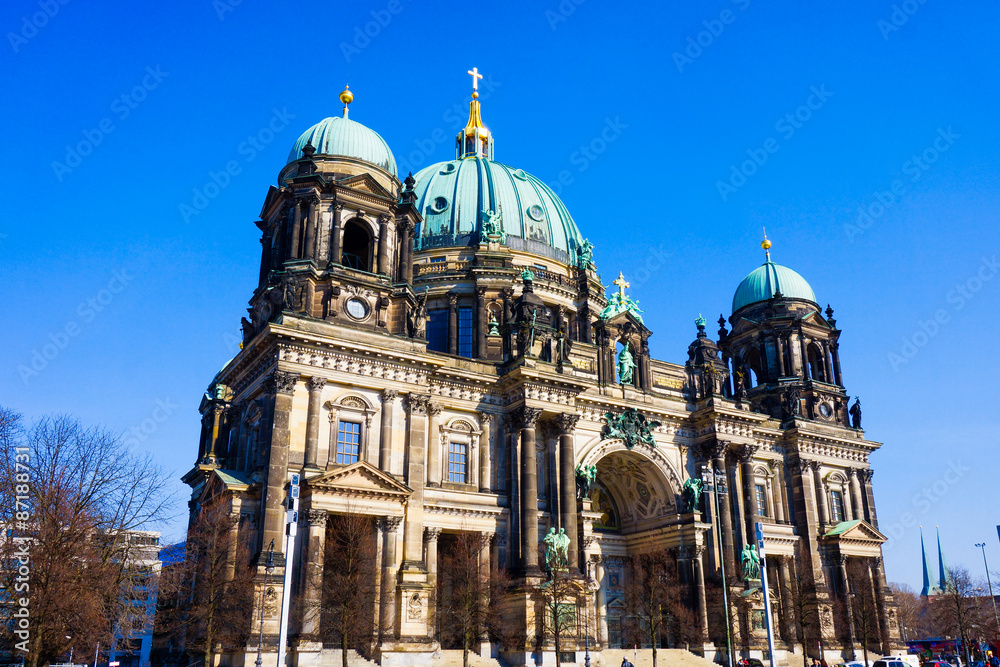 Berlin Cathedral (Berliner Dom) famous landmark in Berlin City,