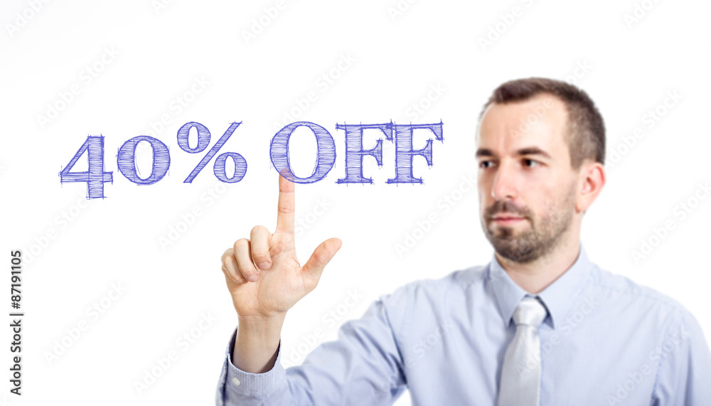 40% off 40% off