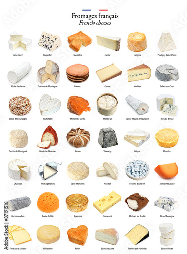 Fromages français / French cheeses