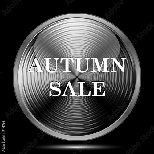 Autumn sale icon