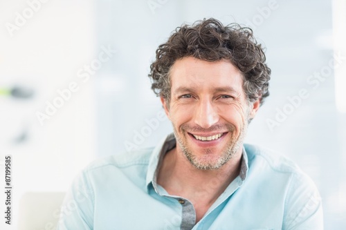 Portrait of casual businessman