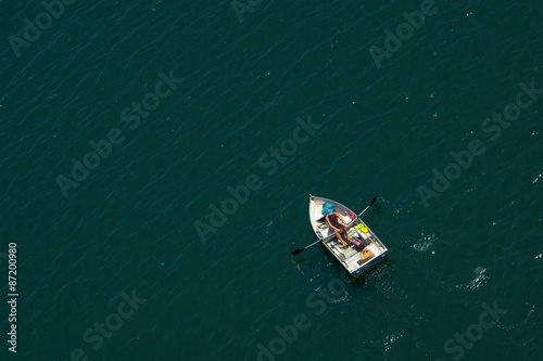 Man in the boat