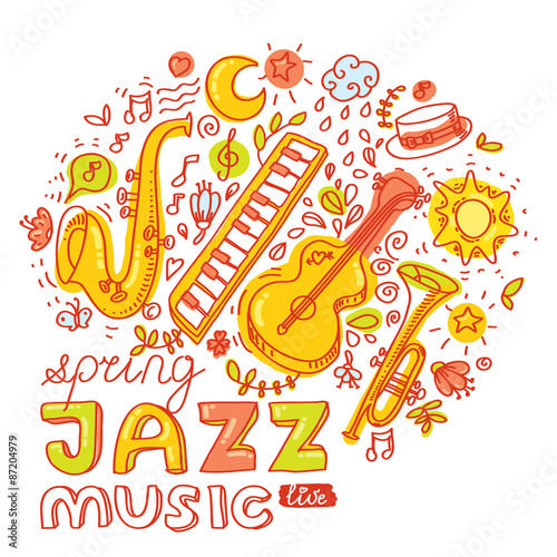 Set of musical instruments