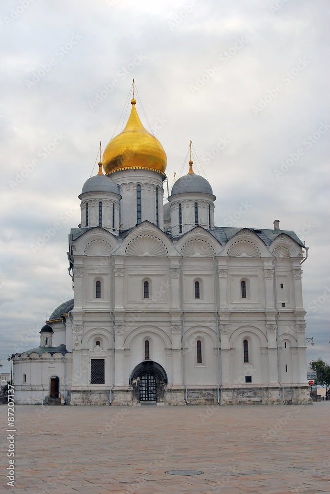 Moscow Kremlin. Archangels church. UNESCO World Heritage Site.