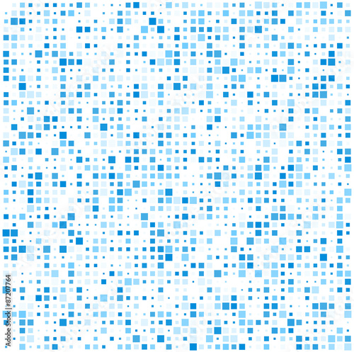 Squares blue technology pattern.