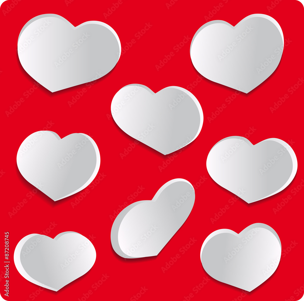 Set love hearts Set love hearts