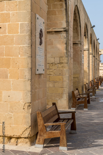 Malta La Valletta Barrakka Gardens