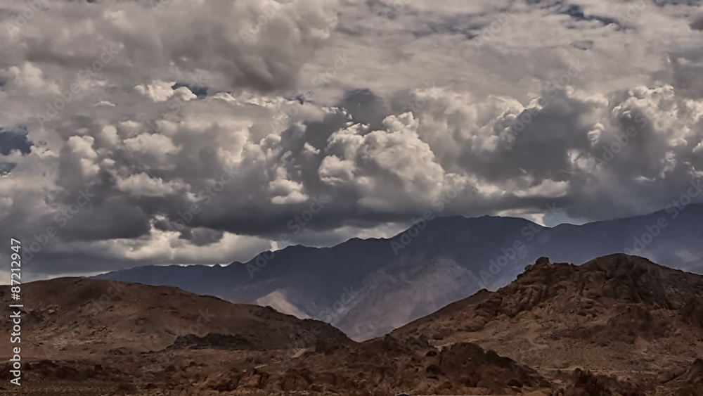 Fototapeta premium Mountain Storm Clouds