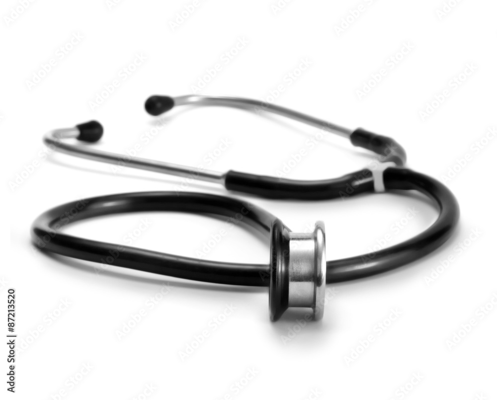 medical stethoscope isolated on white background medical stethoscope isolated on white background
