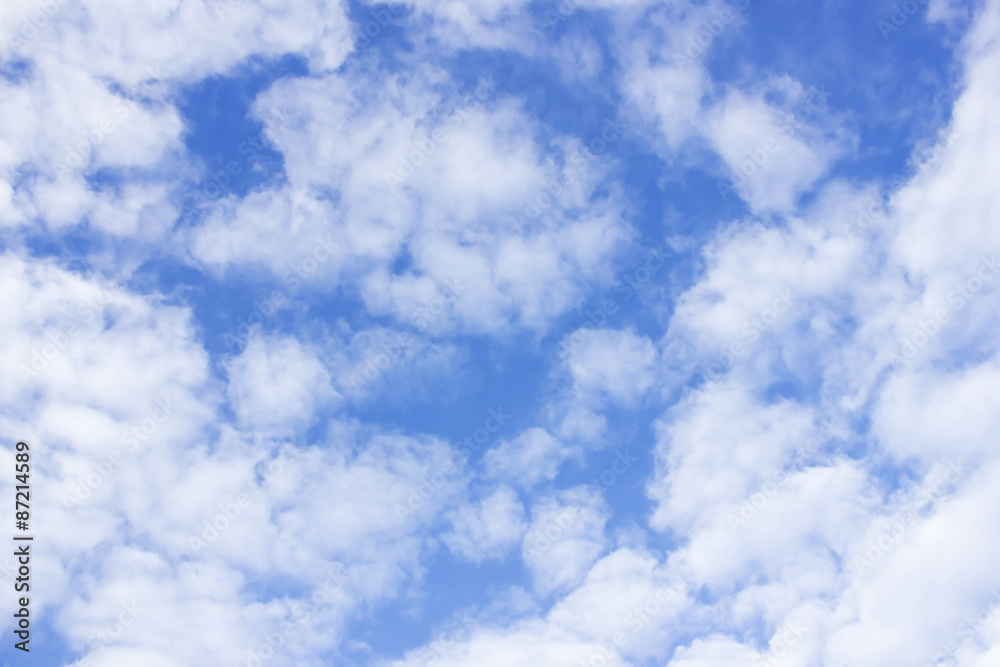 Obraz premium clouds in the blue sky background.