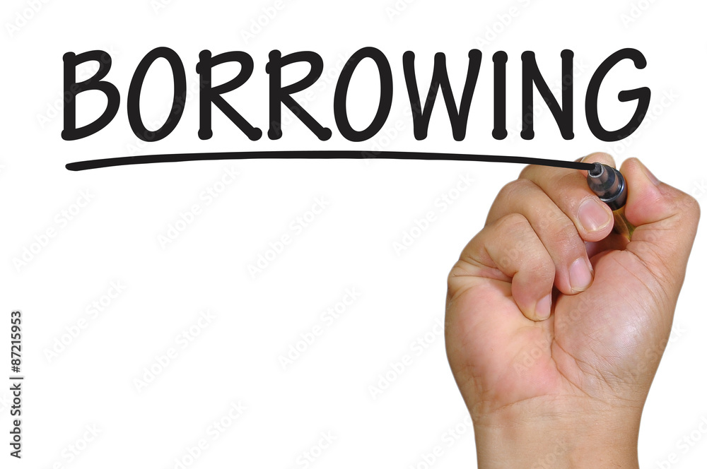 hand writing borrowing hand writing borrowing