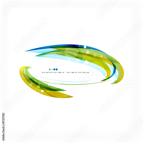 Green and blue light air lines