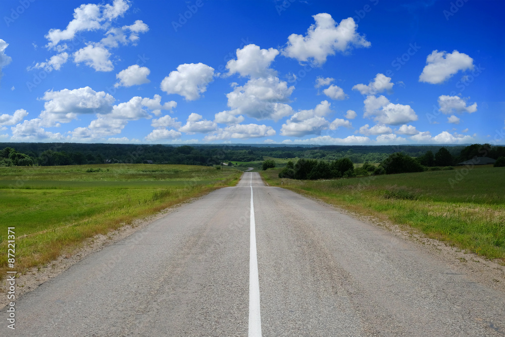 Empty road