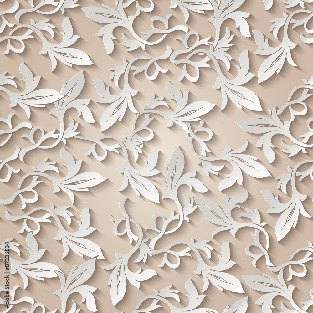 Seamless pattern, floral background Seamless pattern, floral background