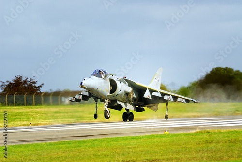 Harrier Jump Jet Landing