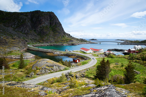 mountain view - Lofoten Islands, Norway