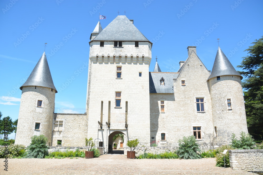 The Rivau castle (locally known as Chateau Du Rivau) is a castle-place surrounded by garden. It is situated in Lemere, in the Touraine region of France. It is classified as monument historique.