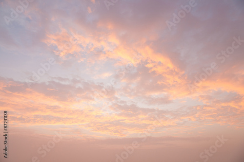 evening sky © vachiraphan