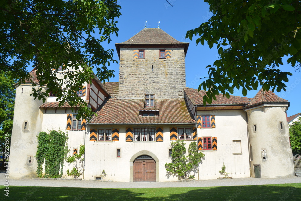 Hegi castle (locally known as Schloss Hegi) is an heritage site of national significance. It is located in the city of Winterthur located in the canton of Zurich, Switzerland. Today it is a museum.