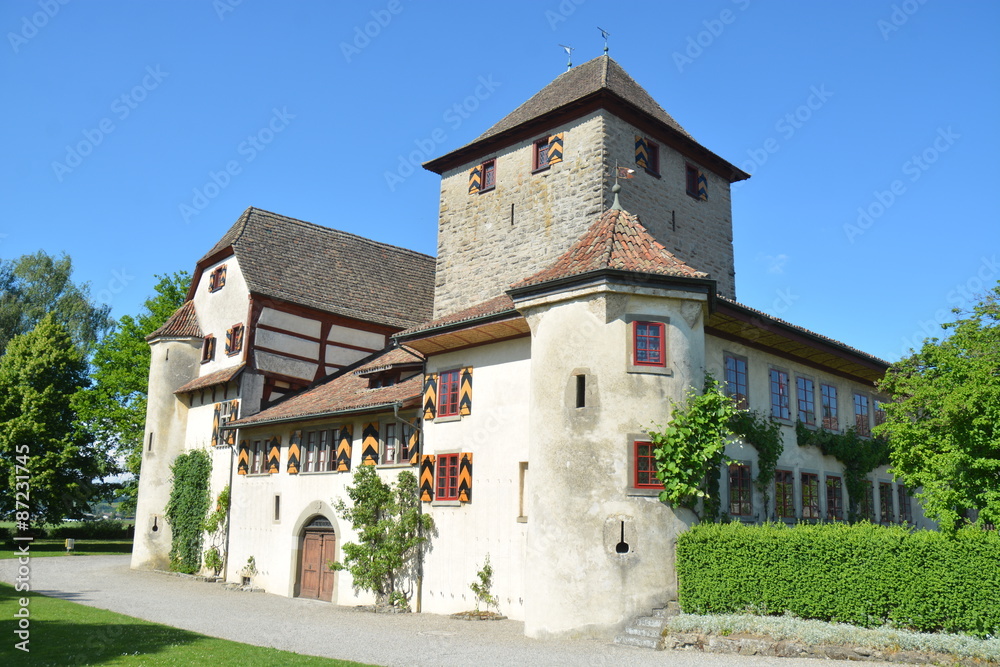 Hegi castle (locally known as Schloss Hegi) is an heritage site of national significance. It is located in the city of Winterthur located in the canton of Zurich, Switzerland. Today it is a museum.