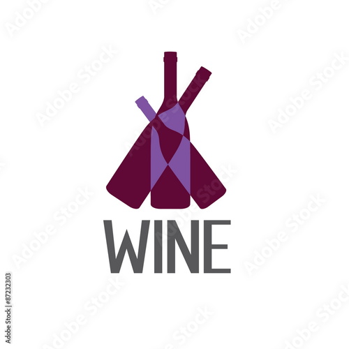wine vector design template