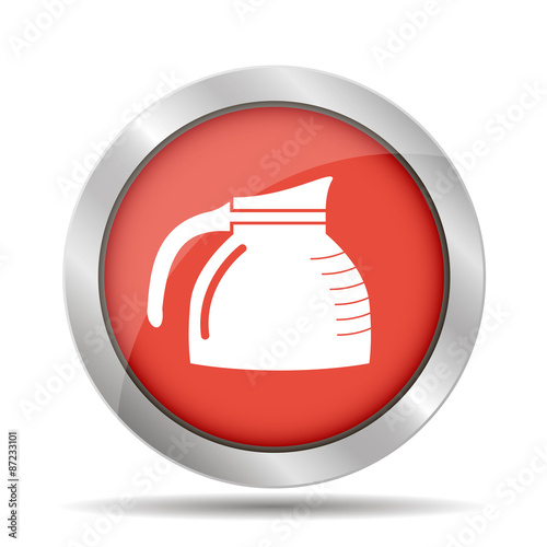 vector kettle icon