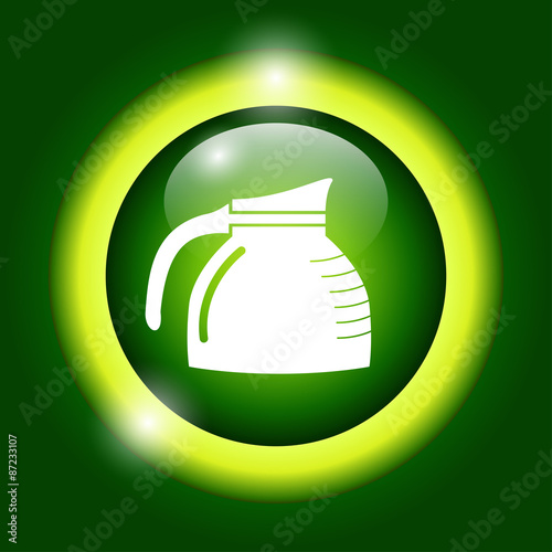 vector kettle icon