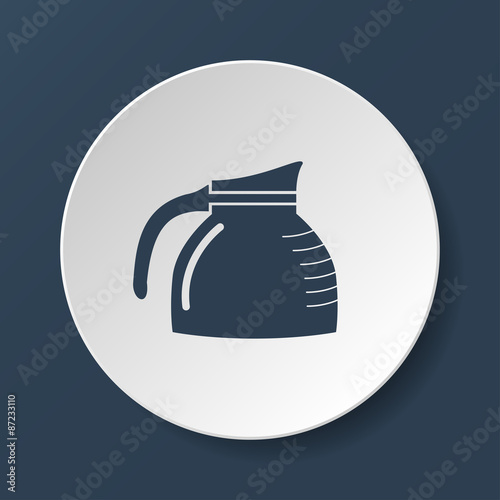 vector kettle icon