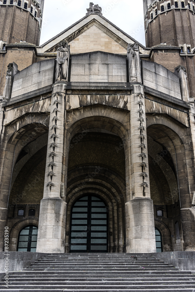 Basilique Nationale du Sacre-Coeur. Brussels. Belgium.