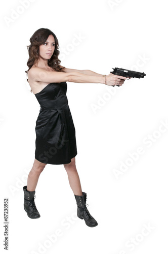 Woman with Gun