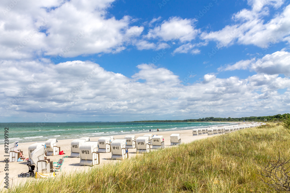 Fototapeta premium Weiße Wiek Boltenhagen 