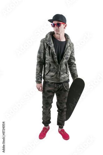 Man skateboarder © Rob Byron