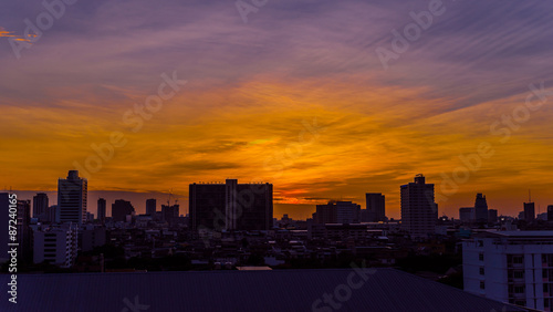 View of Bangkok city © Aaom50