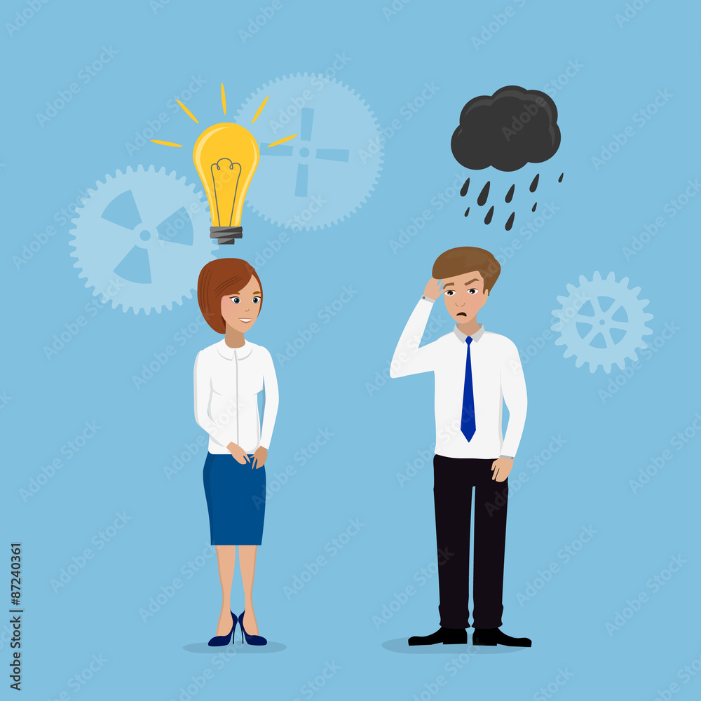 Two people communicate with one another a lot of ideas have none Two people communicate with one another a lot of ideas have none