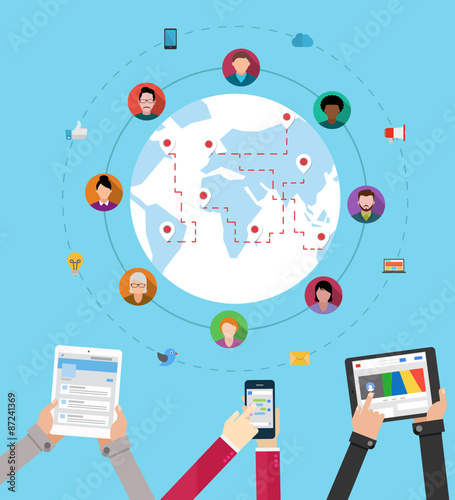 People communication concept