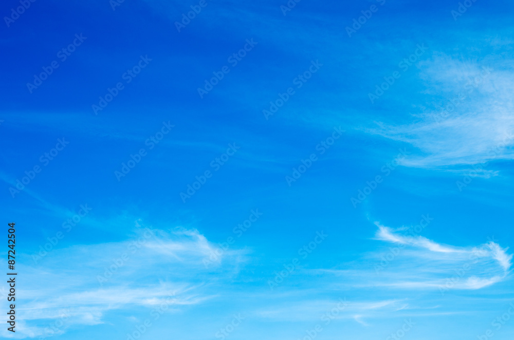 White clouds in blue sky. White clouds in blue sky.