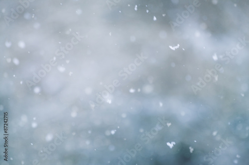 abstract snow background photo