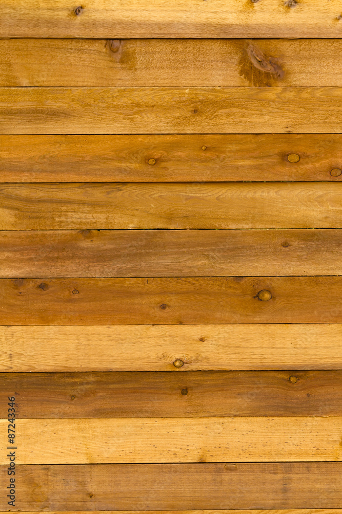 Obraz premium 木の板の背景 Wooden board texture