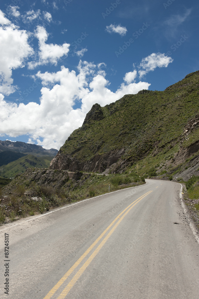 Peruvian Roadway Peruvian Roadway