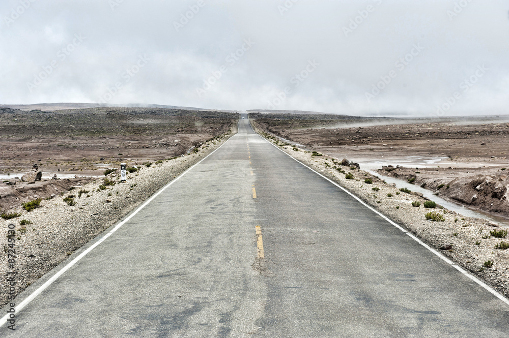 Peruvian Roadway Peruvian Roadway