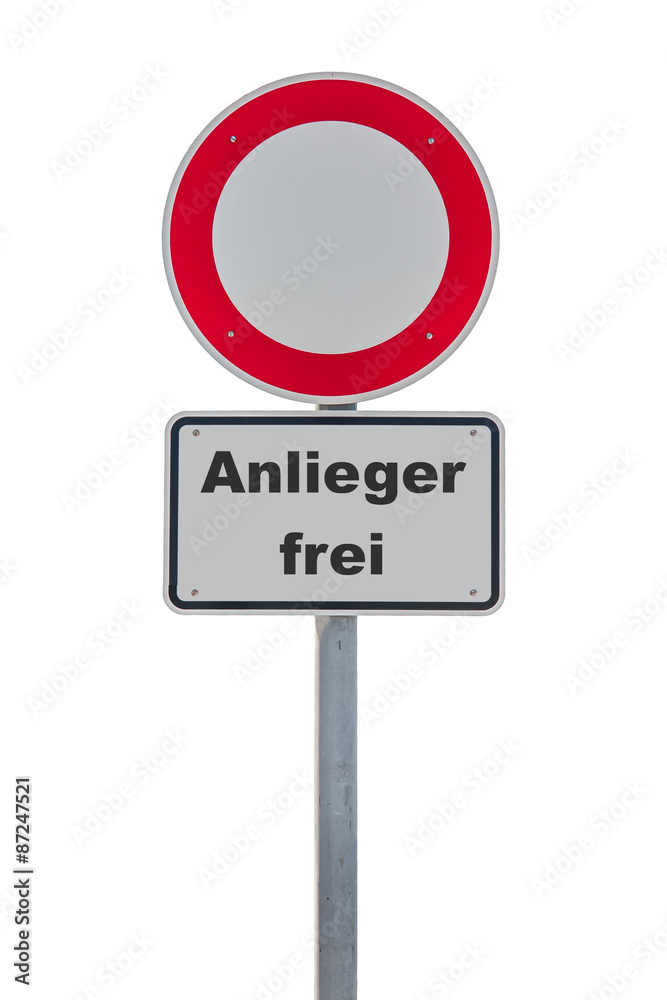 Durchfahrtsverbot StockFoto Adobe Stock