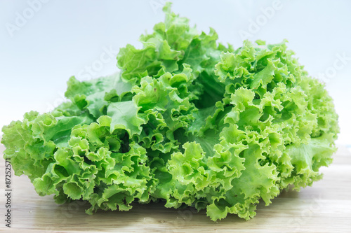 Fresh green lettuce