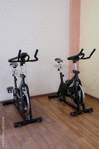 The image of fitness bycicles