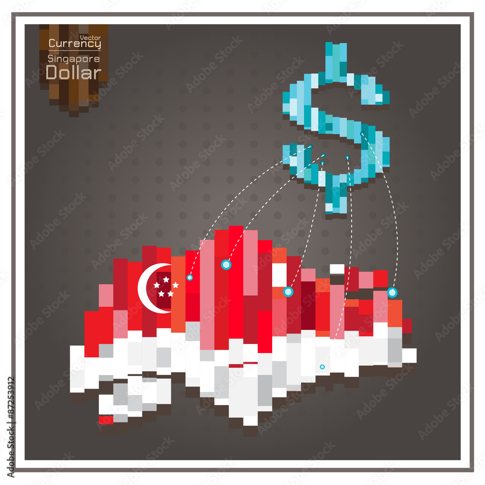 Currency Business Singapore money dollar Spending dotted lines o Currency Business Singapore money dollar Spending dotted lines o