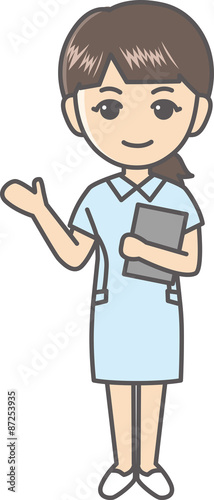 看護師 医療 ブルー